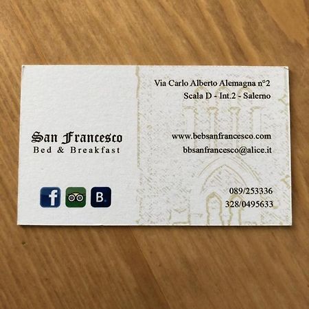 Bed & Breakfast San Francesco Salerno Kültér fotó