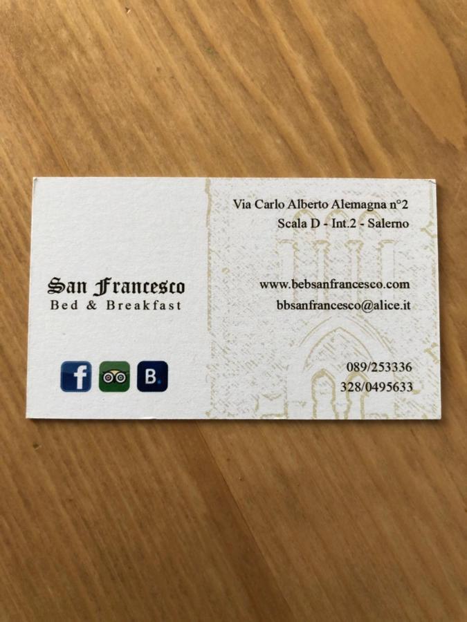 Bed & Breakfast San Francesco Salerno Kültér fotó